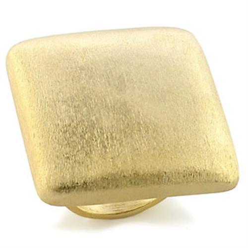 Alamode gold brass ring with a smooth, polished finish and no stones, showcasing a sleek, minimalist design.